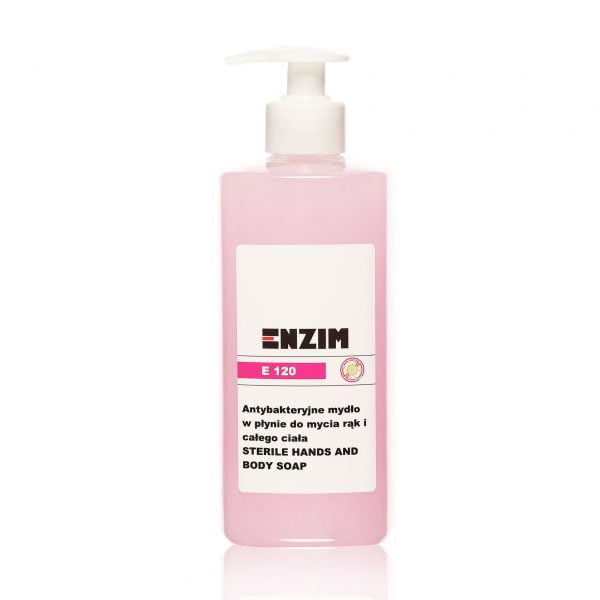 E 120 - Antybakteryjne mydło w płynie HAND AND BODY SOAP 500 ml