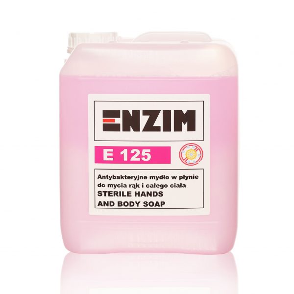 E 125 -  Antybakteryjne mydło w płynie HAND AND BODY SOAP 5 L