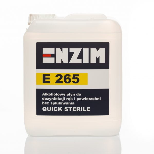 E 265 - Alkoholowy płyn do szybkiej dezynfekcji 500 ml QUICK STERILE