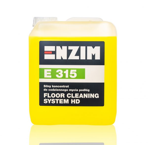 E 315 - Silny koncentrat do codziennego mycia podłóg  FLOOR CLEANING SYSTEM HD 5L