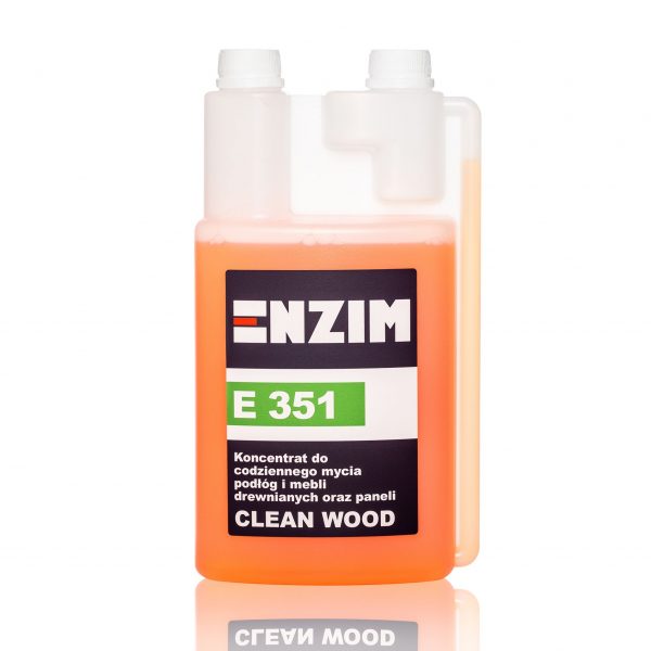 E 351 - Koncentrat do codziennego mycia podłóg i mebli drewnianych oraz paneli CLEAN WOOD