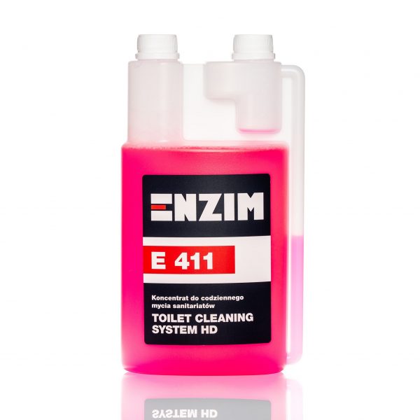 E 411 - Koncentrat do codziennego mycia sanitariatów TOILET CLEANING SYSTEM HD 1L