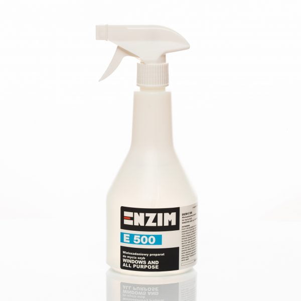 E 500 - Wielozadaniowy preparat do mycia szyb 500ml WINDOWS AND ALL PURPOSE