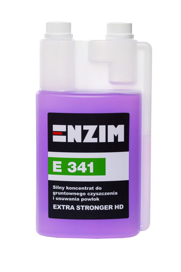 E 341 - Silny koncentrat do gruntownego czyszczenia i usuwania powłok EXTRA STRONGER HD