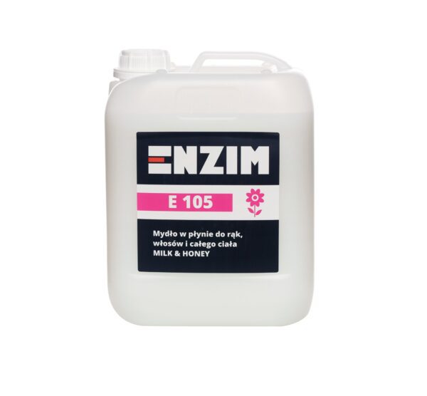 E 105 – Mydło w płynie do rąk i całego ciała MILK & HONEY 5 L