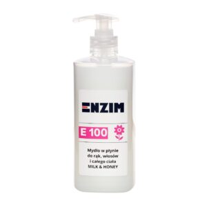 E 100 – Mydło w płynie do rąk i całego ciała MILK & HONEY 500 ml