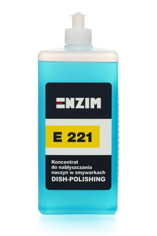 E 221 – Koncentrat do nabłyszczania naczyń w zmywarkach DISH-POLISHING