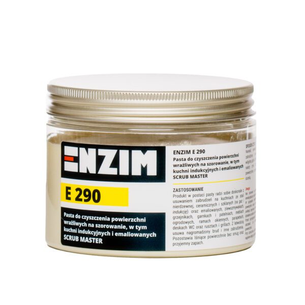 E 290 - Pasta do czyszczenia powierzchni wrażliwych na szorowanie, w tym kuchni indukcyjnych i emaliowanych 500 g SCRUB MASTER