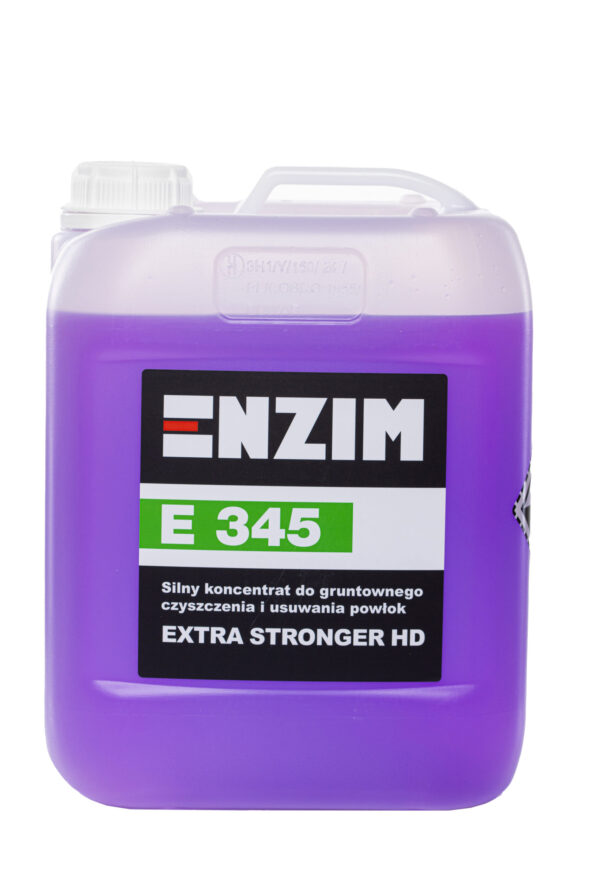 E 345 - Silny koncentrat do gruntownego czyszczenia i usuwania powłok EXTRA STRONGER HD