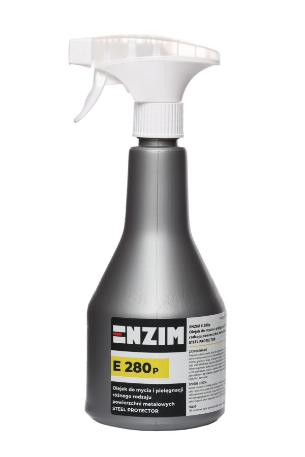 E 280p - Olejek do mycia i pielęgnacji różnego rodzaju powierzchni metalowych STEEL PROTECTOR